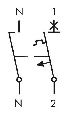 Автоматичний вимикач Schrack AM617625 6кА 25А 1P+N C - фото №8