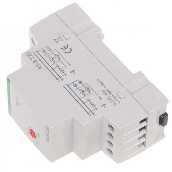 Лестничное реле F&F AS-B220 195-253 В AC 16А - фото №2