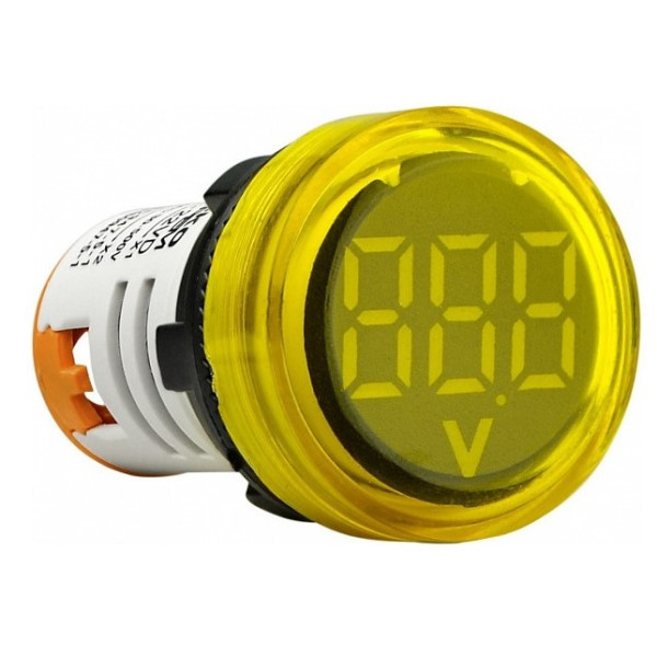 Вольтметр TNSy AD22V 60-500В АC желтый (TNSy5503352)