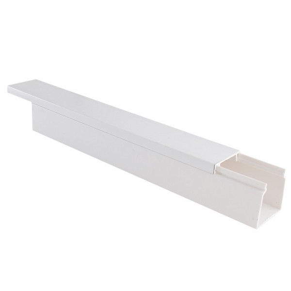 Короб пластиковий СКІМ 60x60x2000 білий ( С2110121 )