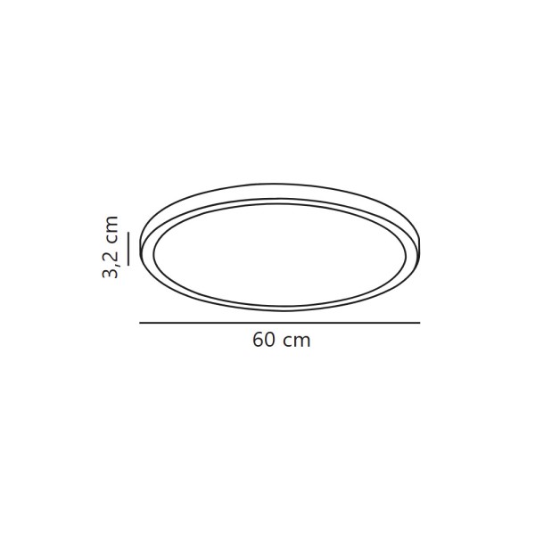 Потолочный светильник Nordlux 50066101 Oja LED 1x28W 2700K 3200Lm IP20 белый - фото №3