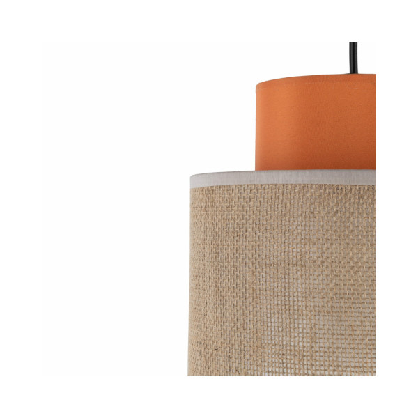 Подвесной светильник, люстра Tk Lighting 3255 Duo Juta E27 1x15W IP20 Бежевый - фото №2