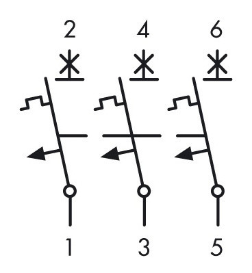 Автоматический выключатель Schrack BR573912 15кА 125А 3P х-ка C - фото №5
