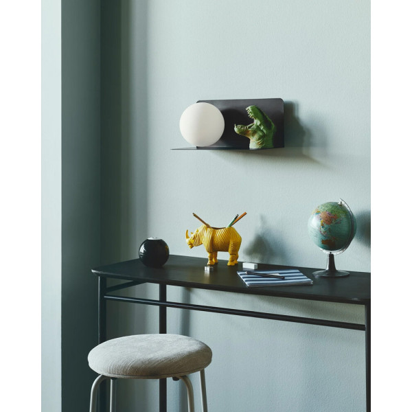 Бра, настенный светильник Nordlux 2312931003 Lilibeth E14 1x25W IP20 черный - фото №1