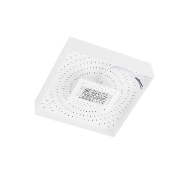 Потолочный светильник Nowodvorski 10422 Lid Square LED 1x35W 3000K 3100Lm IP20 белый - фото №1