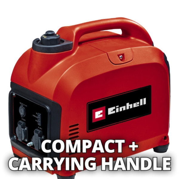 Інверторний бензиновий генератор Einhell 4-тактний 2,4кВт 2000Вт 4л (4152590) - фото №2
