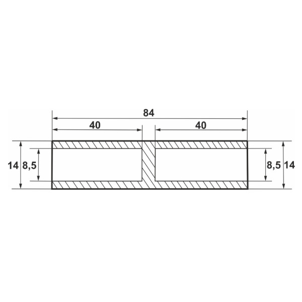 Алюминиевая кабельная гильза Promfactor BL/AL-35 - фото №1