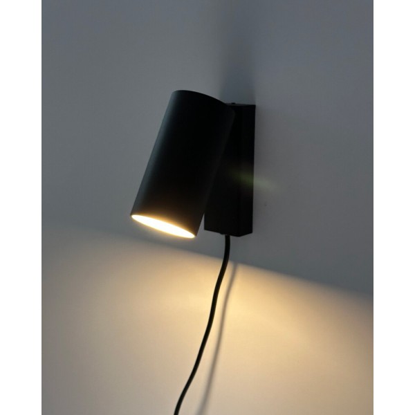 Бра, настенный светильник Nowodvorski 7765 Mono GU10 1x10W IP20 черный - фото №1