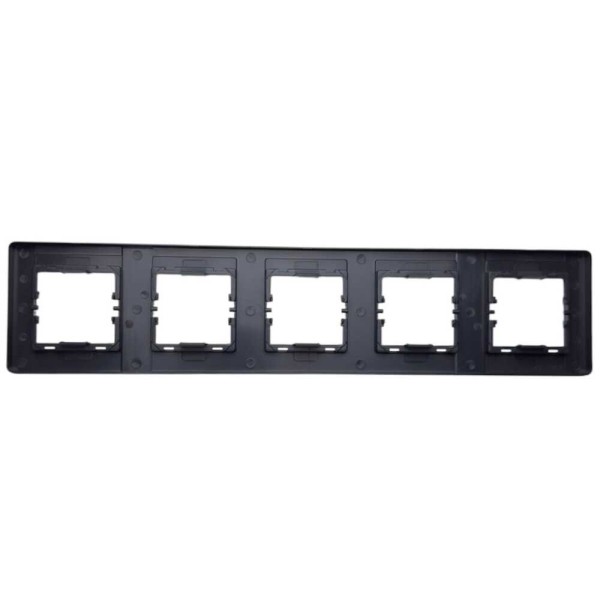 Рамка Nilson Selene антрацит 5-на ( 23362595 ) - фото №1