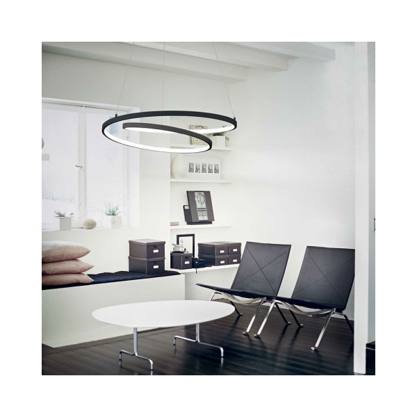 Люстра Ideal Lux 304557 Oz LED 1x48W 3000K 5300Lm IP20 - фото №1