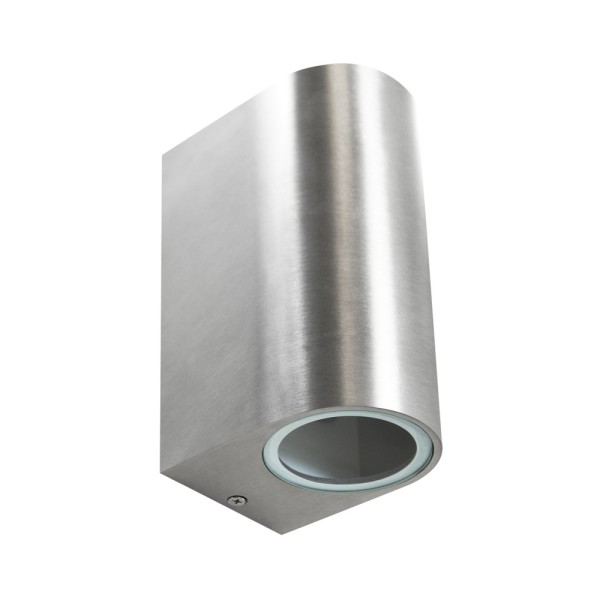 Вуличний світильник Goldlux 304599 Boston GU10 2x10W IP44 сріблястий