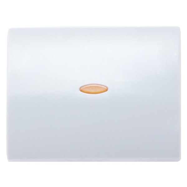 Клавіша однокнопкового вимикача Siemens Iris 18705-AL з підсвічуванням (слонова кістка)