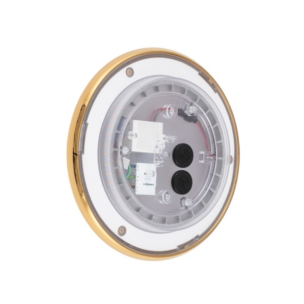 Бра для ванної, світильник Nowodvorski 11942 Astra LED 1x8W 3000K 180Lm IP65 золотий - фото №4