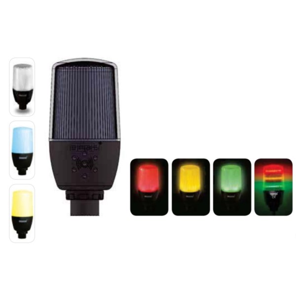 Мультифункциональная световая колонна EMAS IF05M220ZM05 с зуммером 220В AC - фото №2