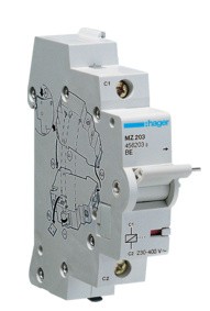 Расцепитель независимый Hager MZ203