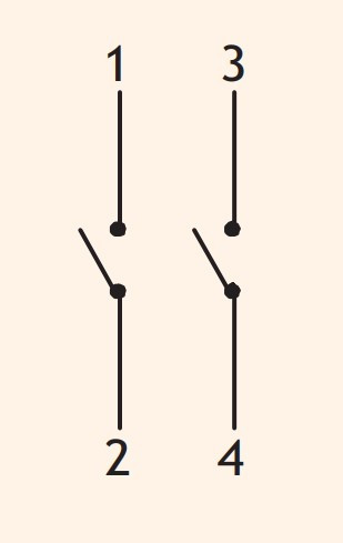 Кулачковый переключатель ETI 004773012 CS 40 91 U (2p «0-1» 40A) - фото №2