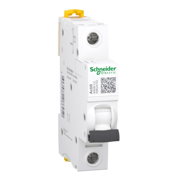 Автоматический выключатель Schneider Electric iK60 A9K24102 1P 2A C