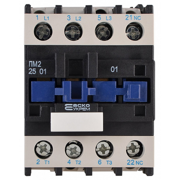 Контактор Аско-Укрем ПМ 2-25-01 B7 24В LC1-D2501 (A0040010118) - фото №1