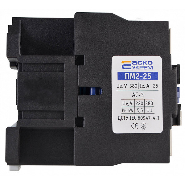 Контактор Аско-Укрем ПМ 2-25-01 B7 24В LC1-D2501 (A0040010118) - фото №4