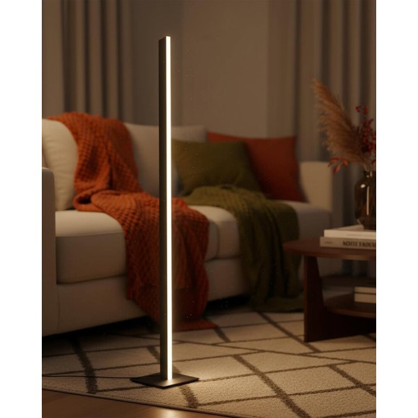 Торшер Goldlux 333872 Bernadetta LED 1x28W 4000K 3500Lm IP20 чорний - фото №1