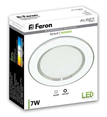 Світильник Feron AL527 7Вт 4000K - фото №1