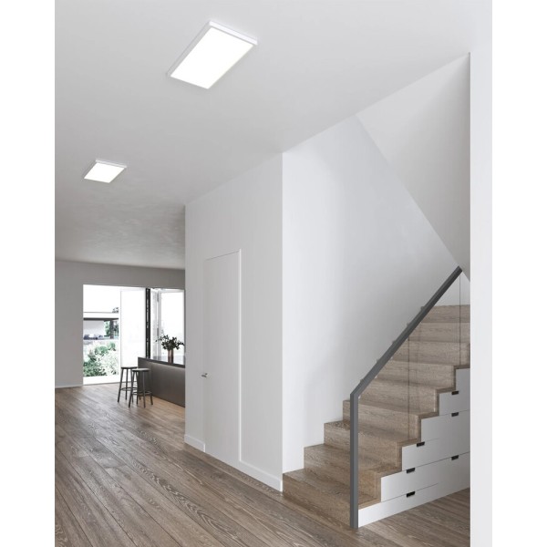 Світильник стельовий Nordlux 2110496101 Harlow LED 1x22W 2700K 2400Lm IP54 білий - фото №1