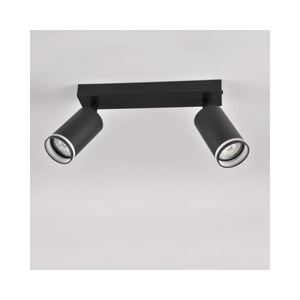 Светильник поворотный, спот Goldlux 322333 Paris GU10 2x10W IP20 Черный - фото №4