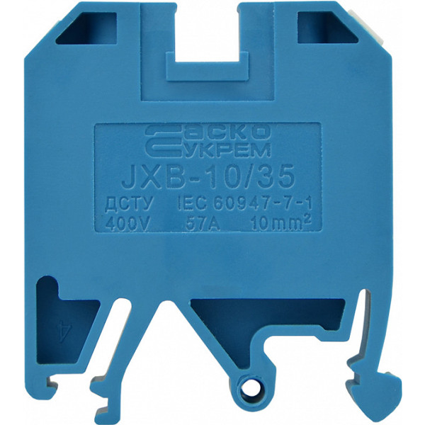 Клеммник Аско-Укрем JXB 10/35 синий (A0130010025) - фото №1