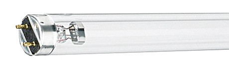 Лампа бактерицидная Т8 30Вт G13 Delux - фото №1