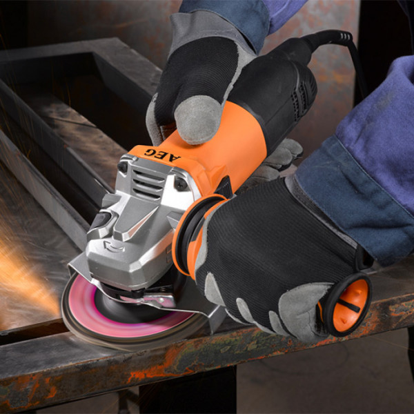 Кутова шліфувальна машина AEG 4935451303 1000Вт Ø125мм - фото №3