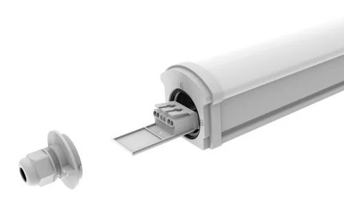 Лінійний світильник Maxus assistance LINE PRO PL 120мм 40Вт 5000K IP66 White - фото №3