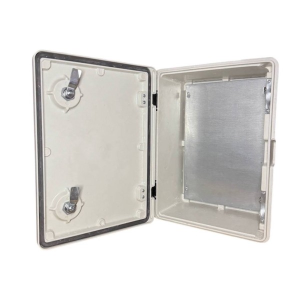 Бокс монтажный пластиковый СКИМ GRP 300х400х170 с панелью IP65 ( С11801002 ) - фото №5