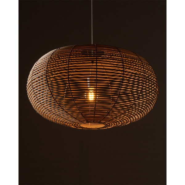 Подвесной светильник, люстра Nowodvorski 11155 Rattan L E27 1x25W IP20 бежевый - фото №2