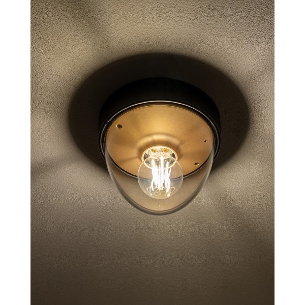 Вуличний світильник Nowodvorski 7976 Nook E27 1x10W IP44 чорний - фото №1