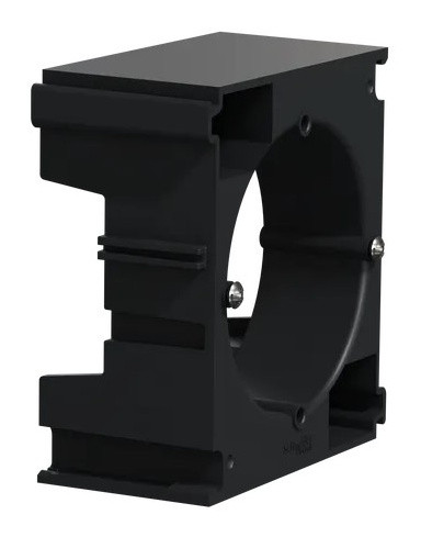 Підрозетник зовнішнього монтажу модульний Schneider Electric Sedna Design чорний SDD114902 - фото №1