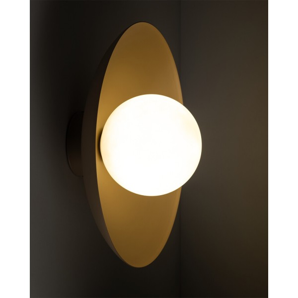 Бра, настінний світильник TK Lighting 10936 Slate G9 1x8W IP20 бежевий - фото №2