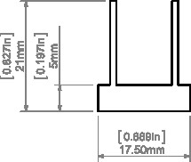 Розсіювач HR-LINE-2 молочний, 1  метр - фото №1