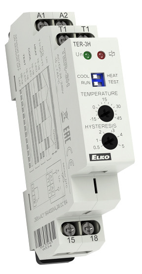 Температурне реле Elko-Ep TER-3H