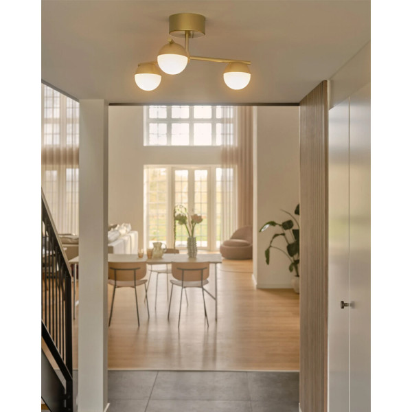 Люстра Nordlux 2512096035 Contina G9 3x5W IP20 латунная - фото №1