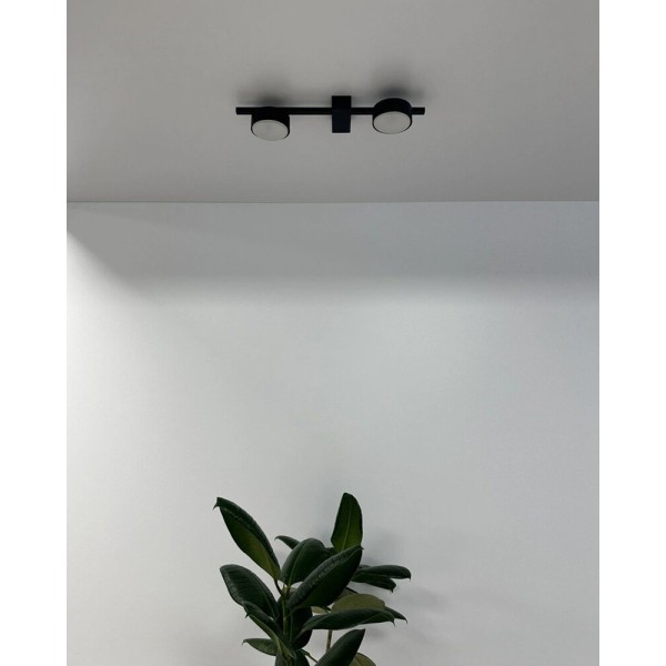 Потолочный светильник Nowodvorski 8264 Pills GX53 2x12W IP20 черный - фото №1