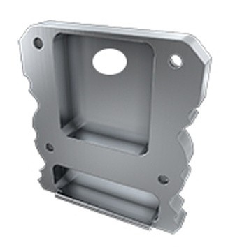 Заглушка Lumines для типа TALIA M1+TALIA с отверстием серебро