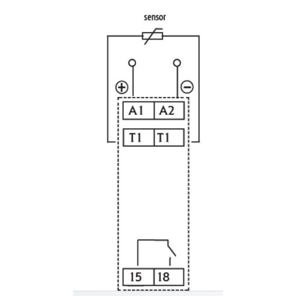 Термореле ETI 002471801 TER-3 А (-30...+10) 24-240 AC/DC (1x16A AC1) - фото №3