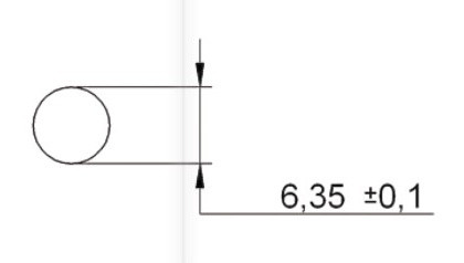 Мини-предохранитель ETI 006710069 CH 6.3x32 F 500mA 250V - фото №2