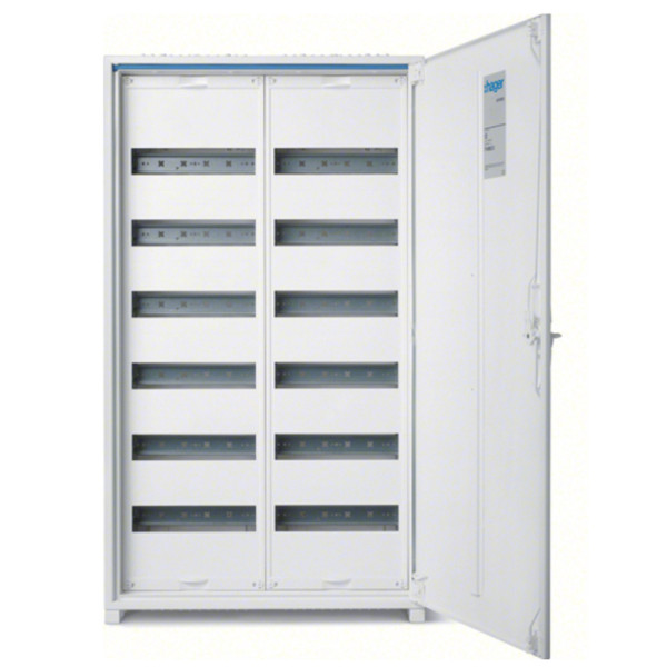 Щит металлический Univers FWB62S на 144 модуля накладной Hager