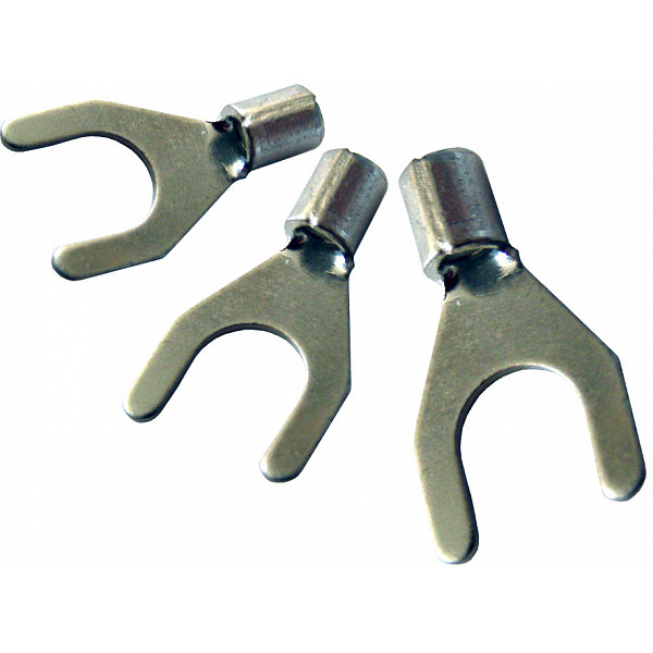 Вилочный наконечник Аско-Укрем SNB 5,5-3,7 без изоляции 100шт (A0060040032)