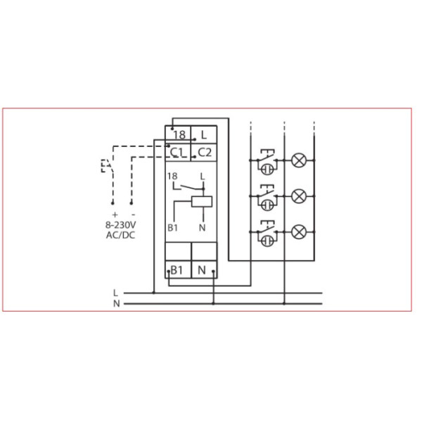 Таймер лестничного освещения Schrack BZ327210A TIMON 16А 0,5-30мин - фото №10