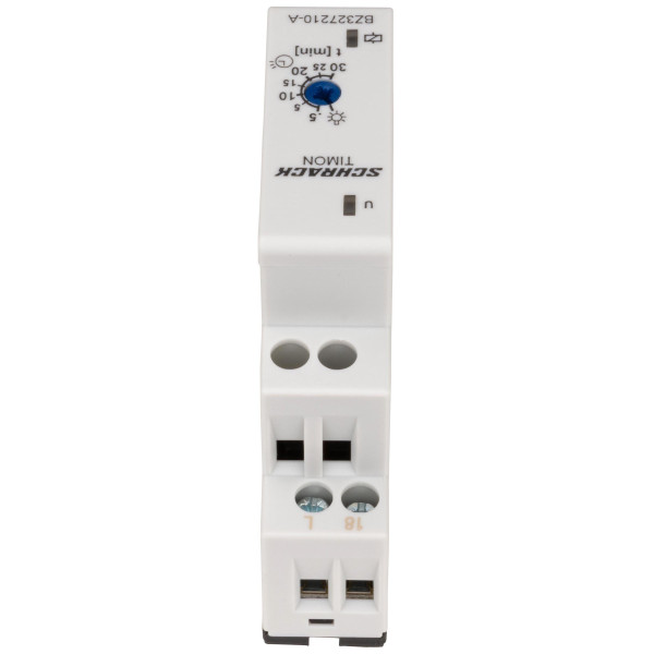 Таймер лестничного освещения Schrack BZ327210A TIMON 16А 0,5-30мин - фото №2