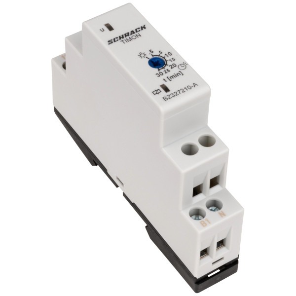 Таймер лестничного освещения Schrack BZ327210A TIMON 16А 0,5-30мин - фото №7