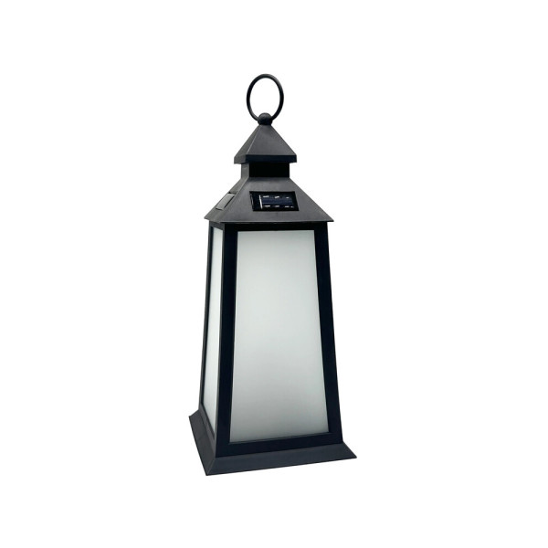 Вуличний світильник на сонячній батареї Goldlux 330284 Fenix LED 1600K IP44 чорний