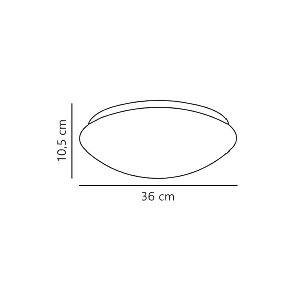 Потолочный светильник с датчиком движения Nordlux 45386501 Ask LED 1x17.6W 3000K 1450Lm IP44 белый - фото №2